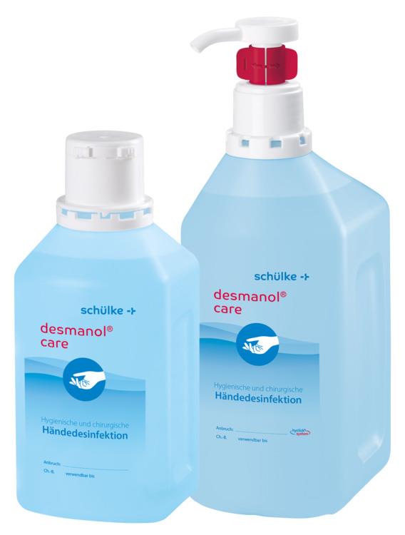 Desmanol Care Händedesinfektionslösung Euroflasche [1 Liter]