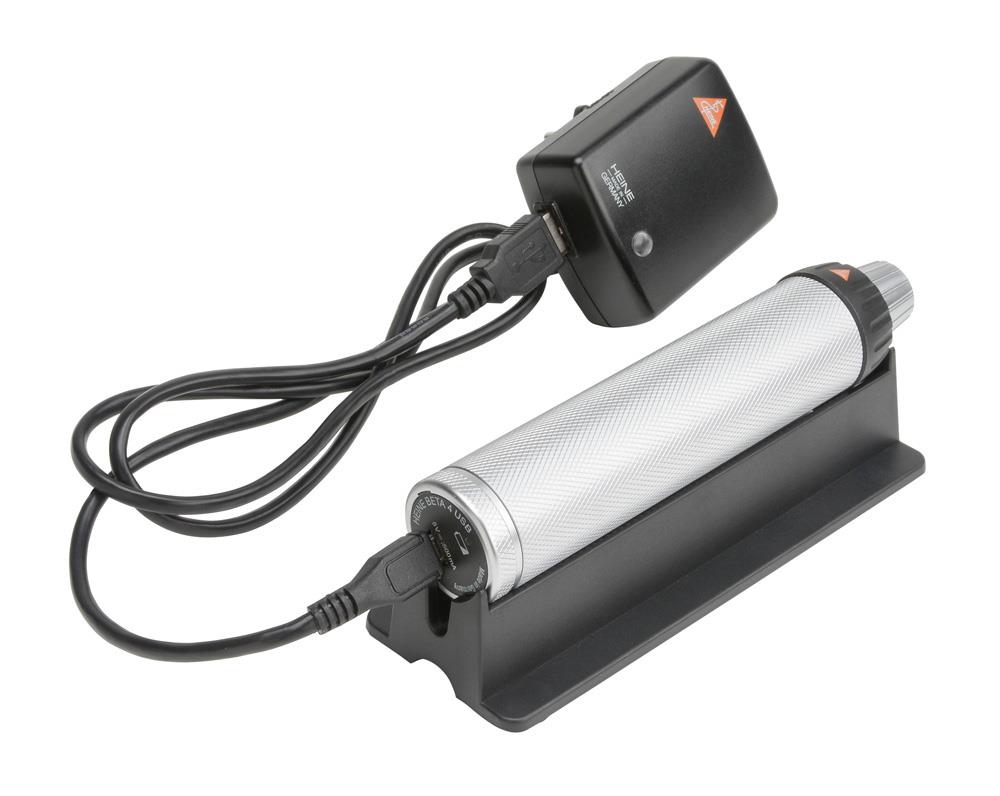 Ladegriff kompl., mit Li-ion Ladebatterie, Beta4 USB Bodeneinheit, Kabel, Netzteil, Griffablage