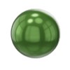 grün, glasball, kugel, spiegelnde oberfläche, handwerk
