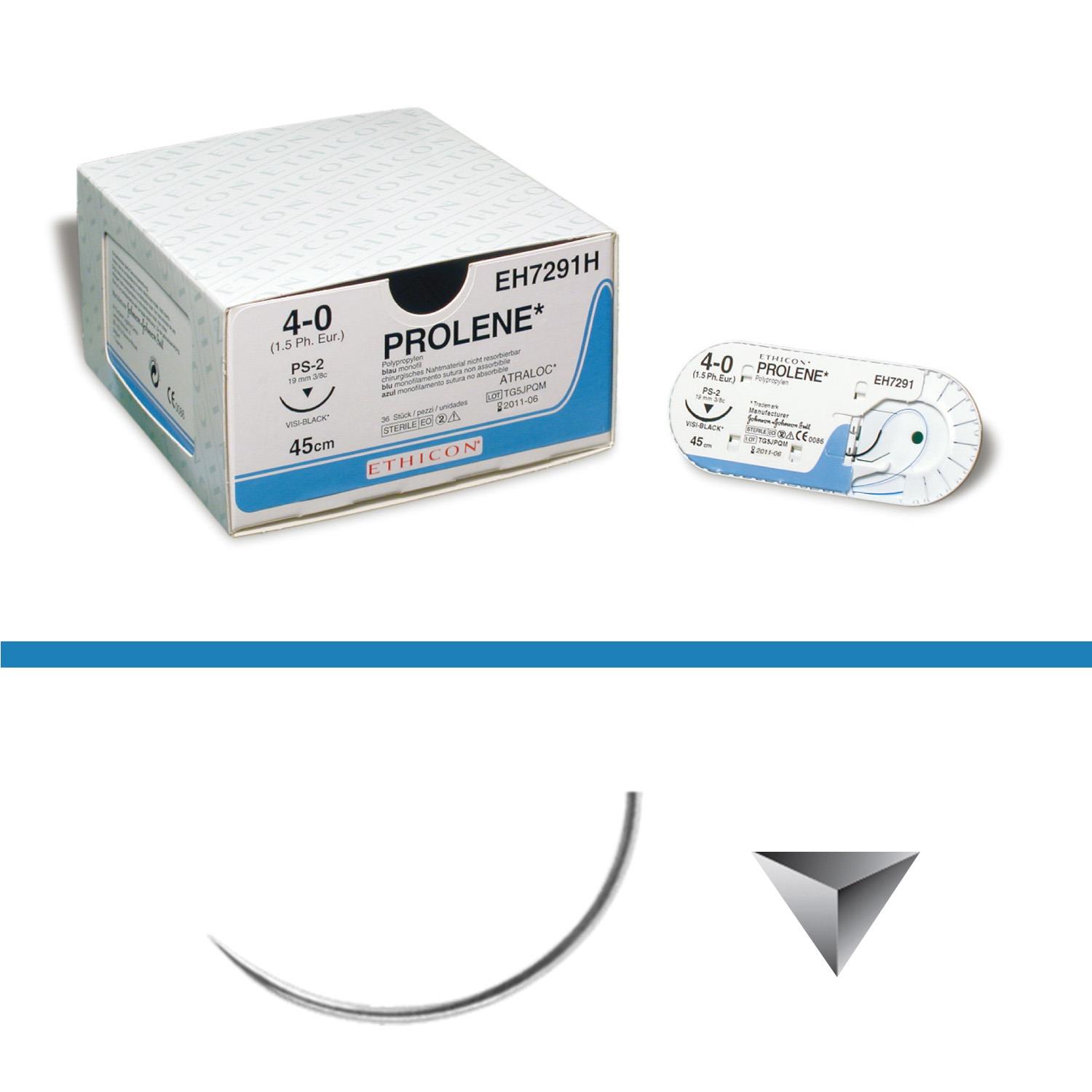 PROLENE BLAU MONOFIL, FS, USP2-0, 0,45m, 36 Stück PROLENE BLAU MONOFIL, FS, USP2-0, 0,45m, 36 Stück