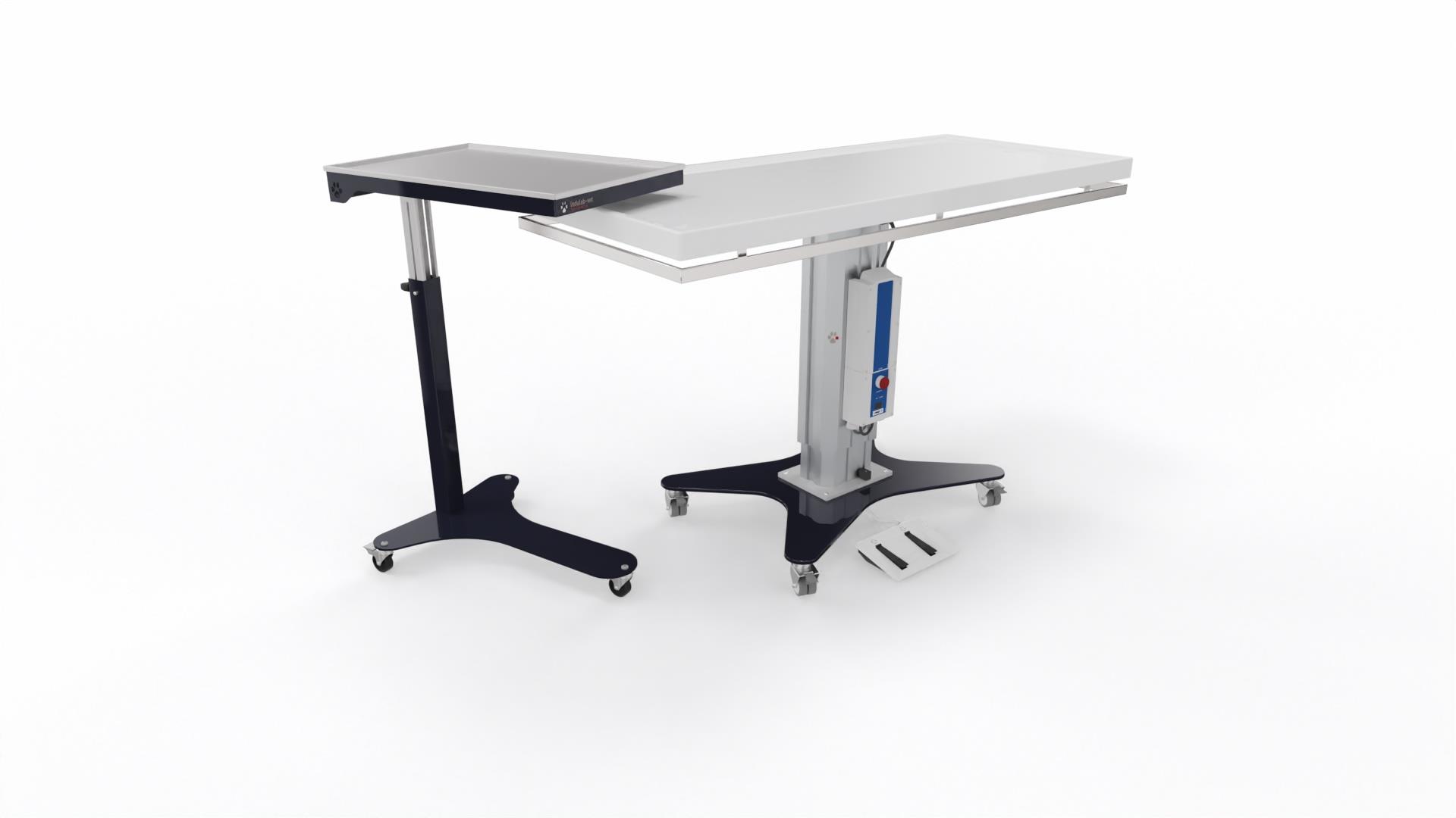 Indulab Beistell- Zureichtisch höhenverstellbar 730-1180mm Indulab Beistell- Zureichtisch höhenverstellbar 730-1180mm