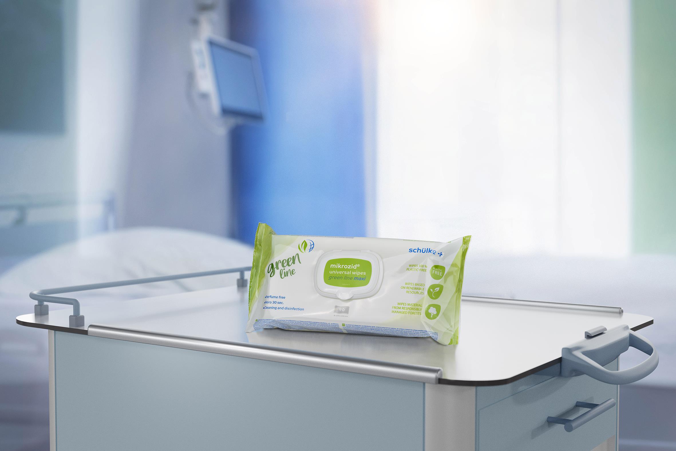 Mikrozid Universal Wipes green line maxi [23 x 25cm] [90 Stück]