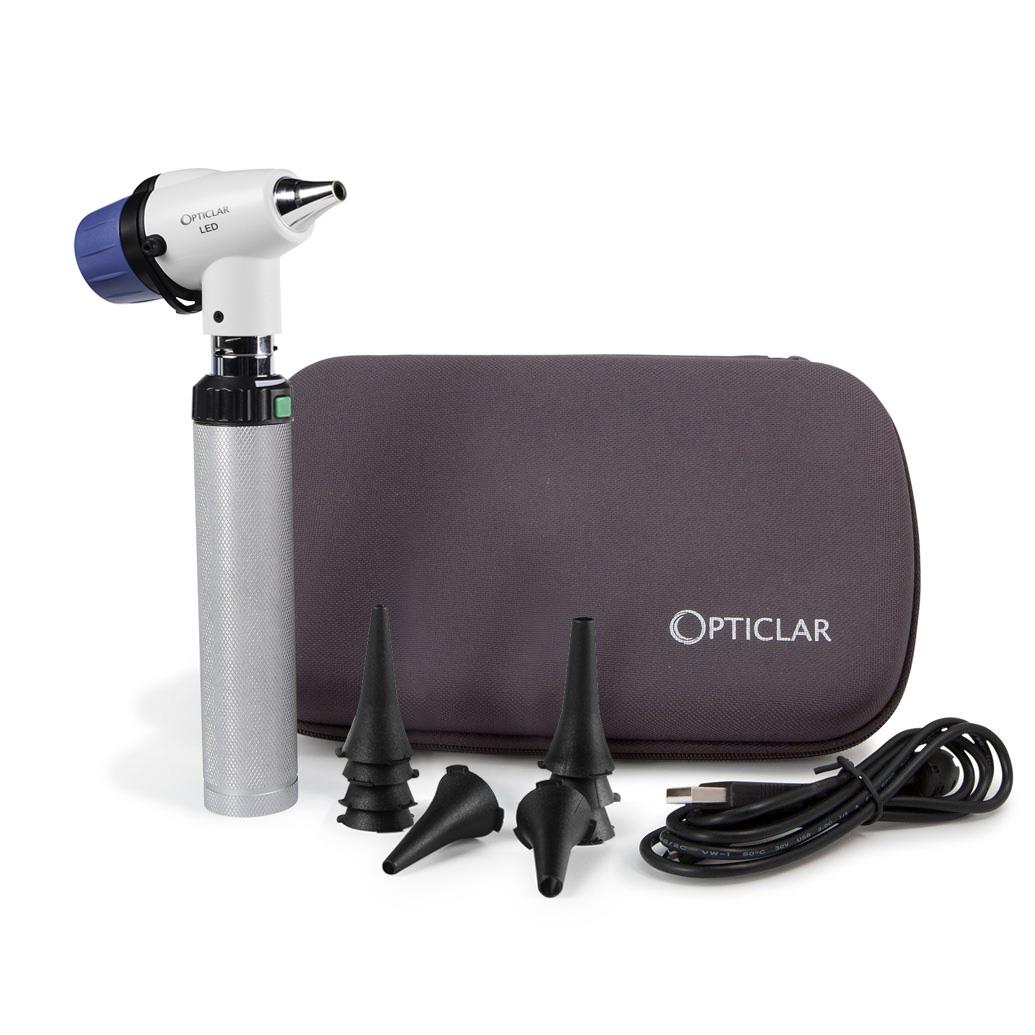 VScope 4,2 LED Otoskop Set mit USB Stecker  und Lithium Ladegriff (704.020.041) VScope 4,2 LED Otoskop Set mit USB Stecker  und Lithium Ladegriff (704.020.041)