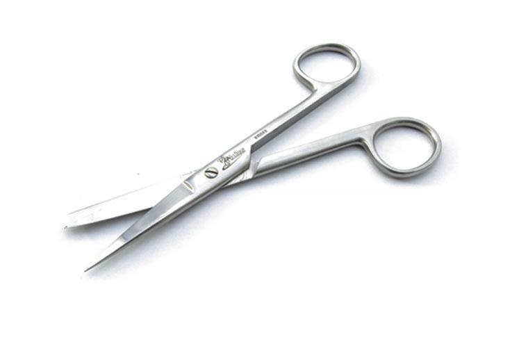 Schere chirurg. gerade 16,5 cm spitz / stumpf Schere chirurg. gerade 16,5 cm spitz / stumpf