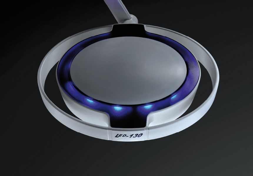 Led-Tischlicht, LED-Ring, KreiskerLicht, Blaues Licht, USB betrieben