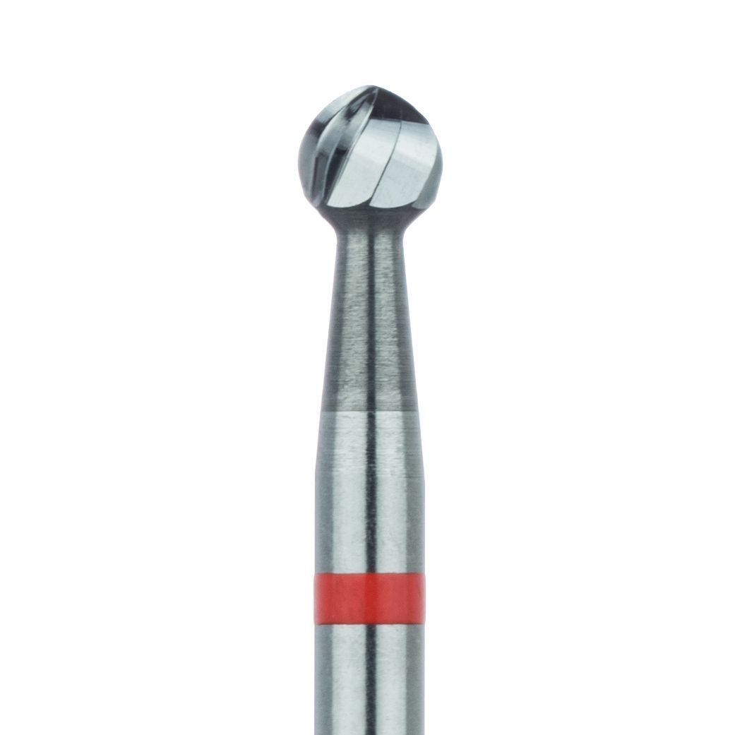 Chirurgie-Kugelfräser, HM 3,1 mm  Schaft W  d=2,35  Fig.141F  (500205001251031)