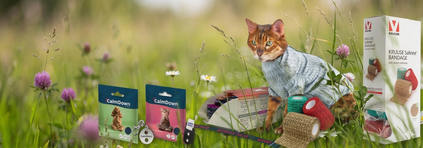 katze, tiergesundheit, verband, tierpflege, bandagenrollen