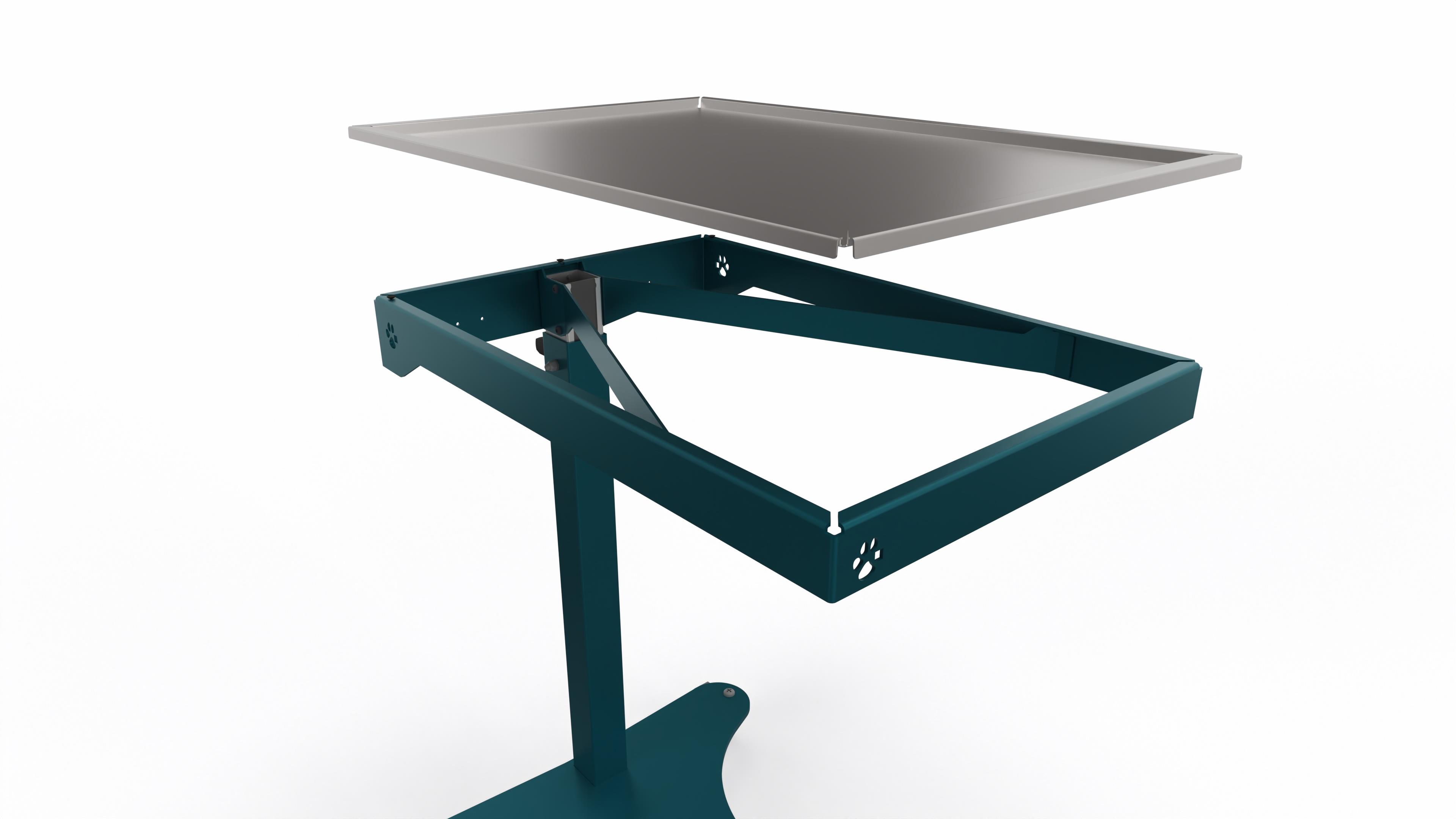 Indulab Beistell- Zureichtisch höhenverstellbar 730-1180mm Indulab Beistell- Zureichtisch höhenverstellbar 730-1180mm