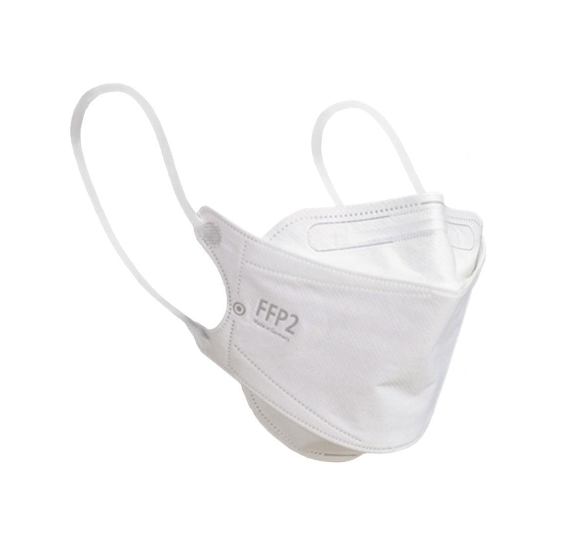 FFP2 Atemschutzmasken Fish Type GM-03, 4-lagig weiß, 50 Stück FFP2 Atemschutzmasken Fish Type GM-03, 4-lagig weiß, 50 Stück