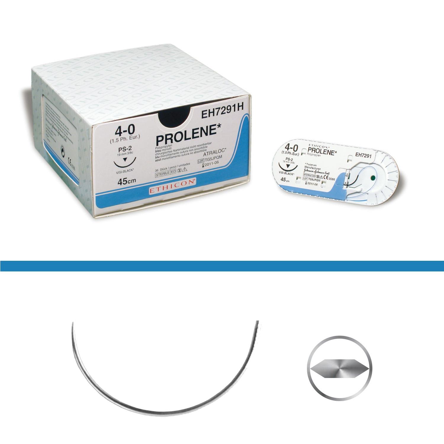 PROLENE BLAU MONOFIL, CT1 PLUS, USP2-0, 0,75m, 36 Stück PROLENE BLAU MONOFIL, CT1 PLUS, USP2-0, 0,75m, 36 Stück