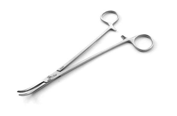 Präparierklemme Mixter-Baby gebogen 18 cm Präparierklemme Mixter-Baby gebogen 18 cm
