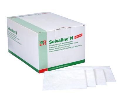 Solvaline N, Wundkompresse, steril, 10 x 10 cm, 10 Stück Solvaline N, Wundkompresse, steril, 10 x 10 cm, 10 Stück