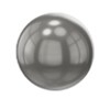 Schw... (truncated), metallic, glänzend, Ball, Größe klein