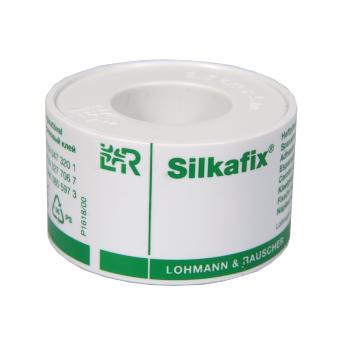 Silkafix Heftpflaster 5 cm x 9,2 m 6 Rollen Silkafix Heftpflaster 5 cm x 9,2 m 6 Rollen
