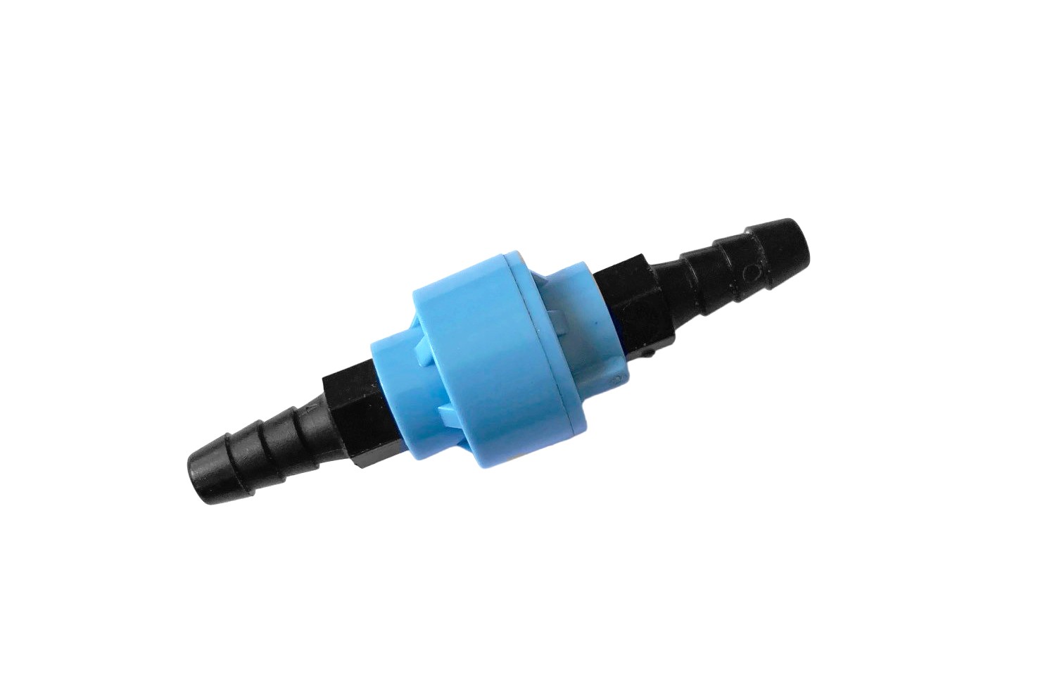 Schlauchverbinder, Verbindung, Kunststoff, blau, Adapter