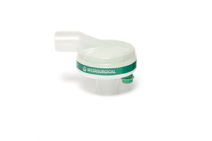 Atemtherapiegerät, Vernebler, Kunststoff, Transparent, Grün-weiß