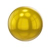 Golfball,  Goldfarbe, Sphäre, glänzend gelb, metallisch Ball