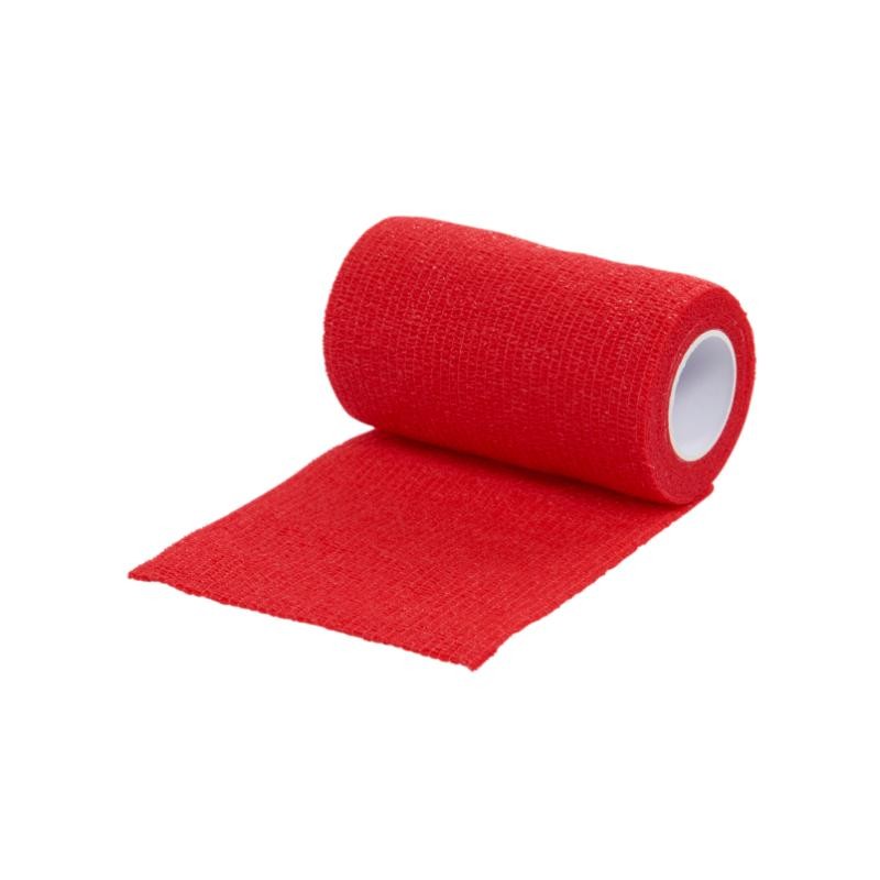 Verbandrolle, Rot, Selbsthaftend, Textilverband