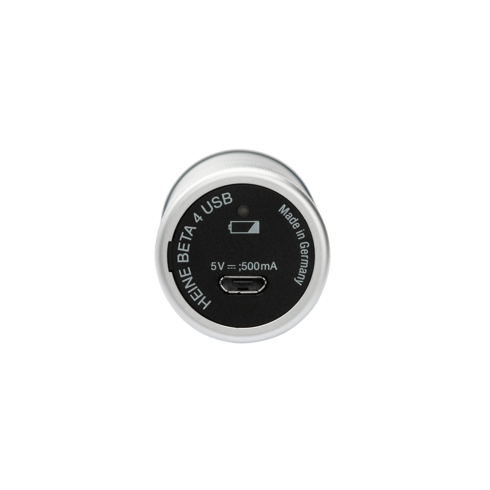 BETA 200 VET-Set F.O. Otoskop LED, BETA4 USB Ladegriff mit USB Kabel und Steckernetzteil Spurweite