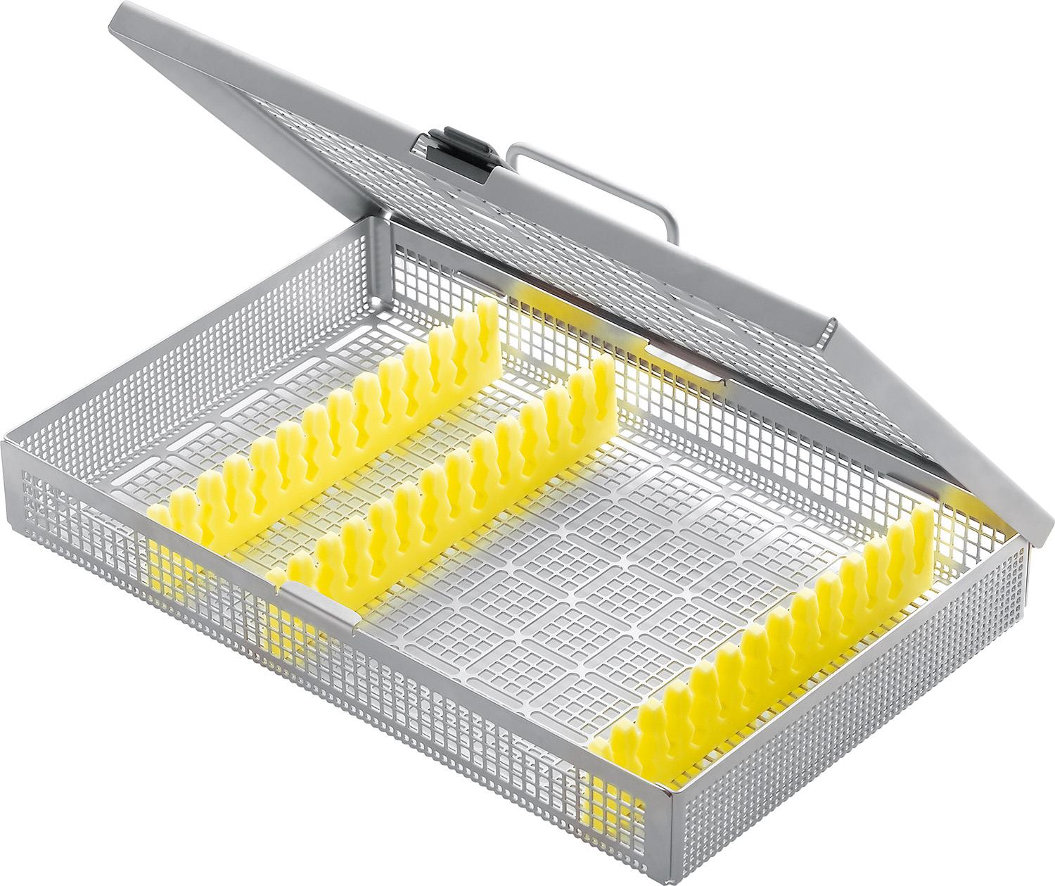 Siebtray mit Deckelgriff 273 x 176 x 41 mm, mit 3 Stegeinlagen JN094 Siebtray mit Deckelgriff 273 x 176 x 41 mm, mit 3 Stegeinlagen JN094