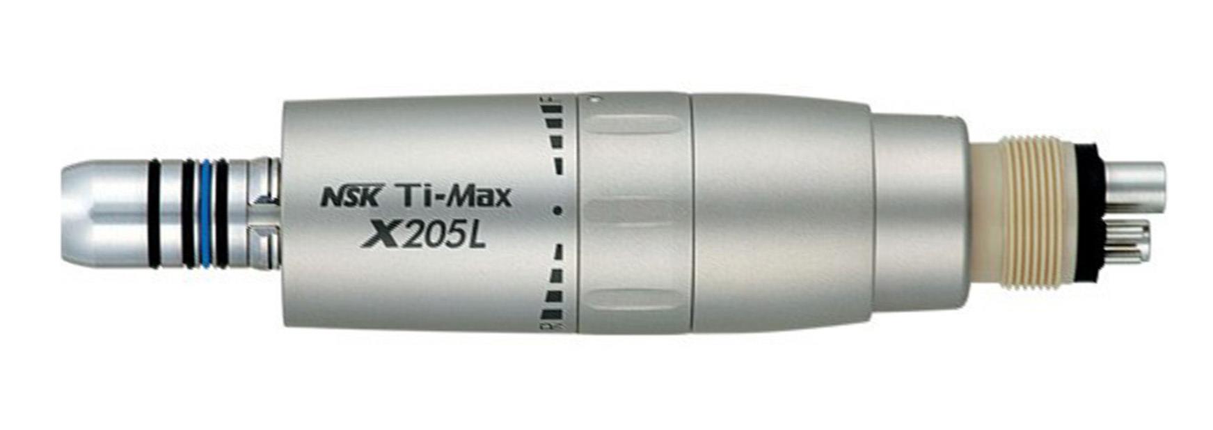 Ti-Max X205L, Luftmotor mit Licht und integrierter Wasserführung Ti-Max X205L, Luftmotor mit Licht und integrierter Wasserführung