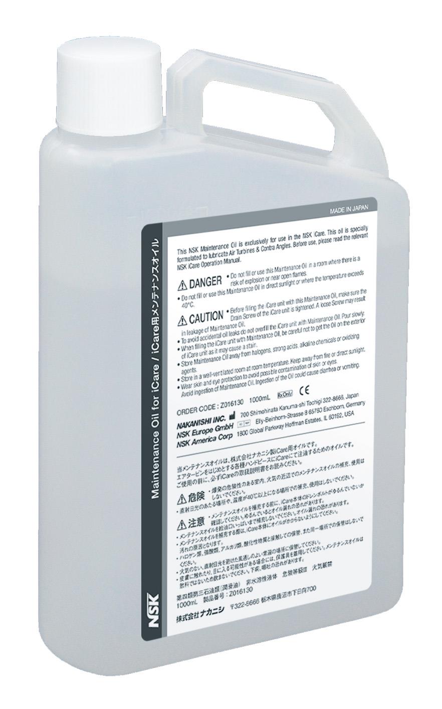 NSK Pflegeöl, Flasche à 1000ml NSK Pflegeöl, Flasche à 1000ml