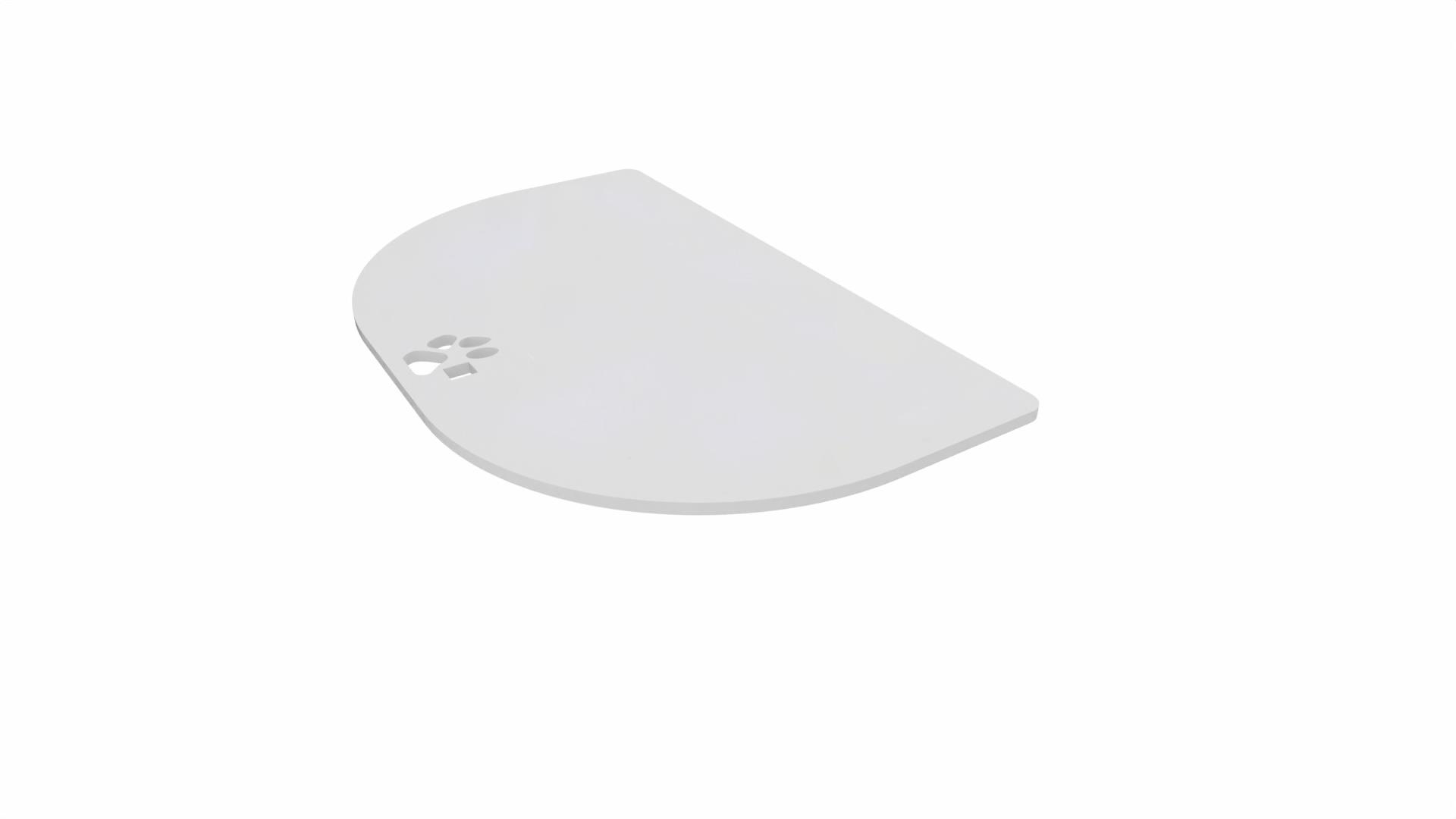 Indulab Kunststoff-Einsatz geschlossen f. Indulab Dentalplatten, weiß aus POM Indulab Kunststoff-Einsatz geschlossen f. Indulab Dentalplatten, weiß aus POM