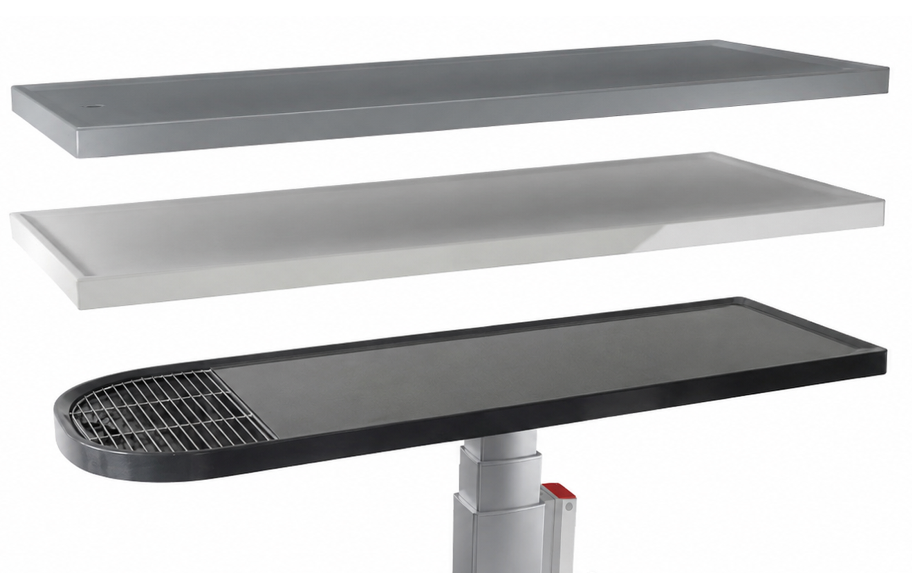 Arbeitsplatte, Grillfläche, Schreibtisch, Metallplatte, Stahl