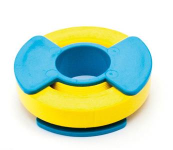 Klebeband zur Kennzeichnung, Farbe gelb, 6.4 mm x 6,4 m, autoklavierbar bis 134°