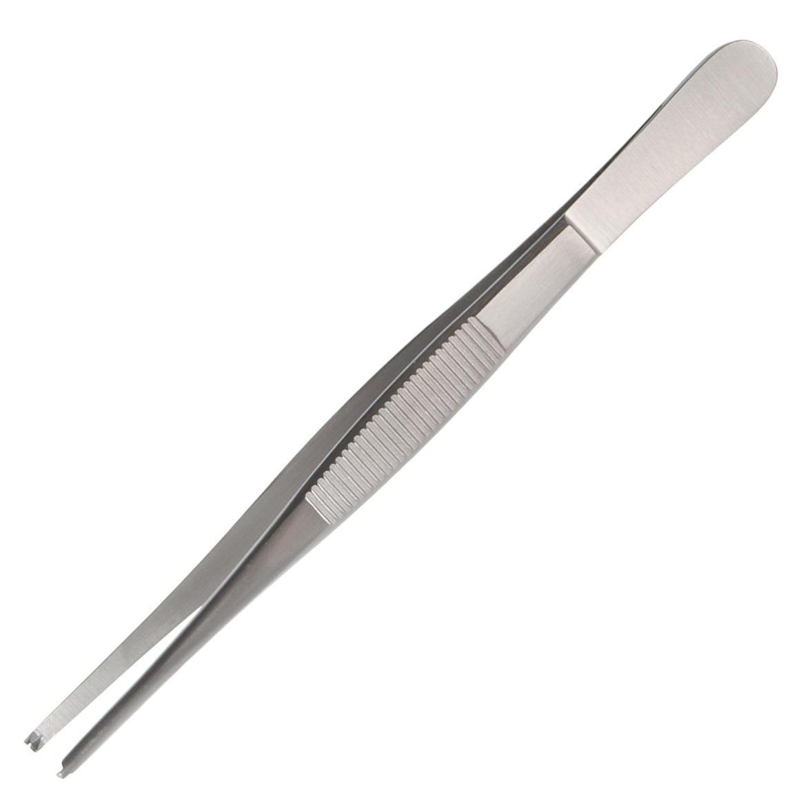 Pinzette chirurgisch 1x2 Zähne 10 cm schmal