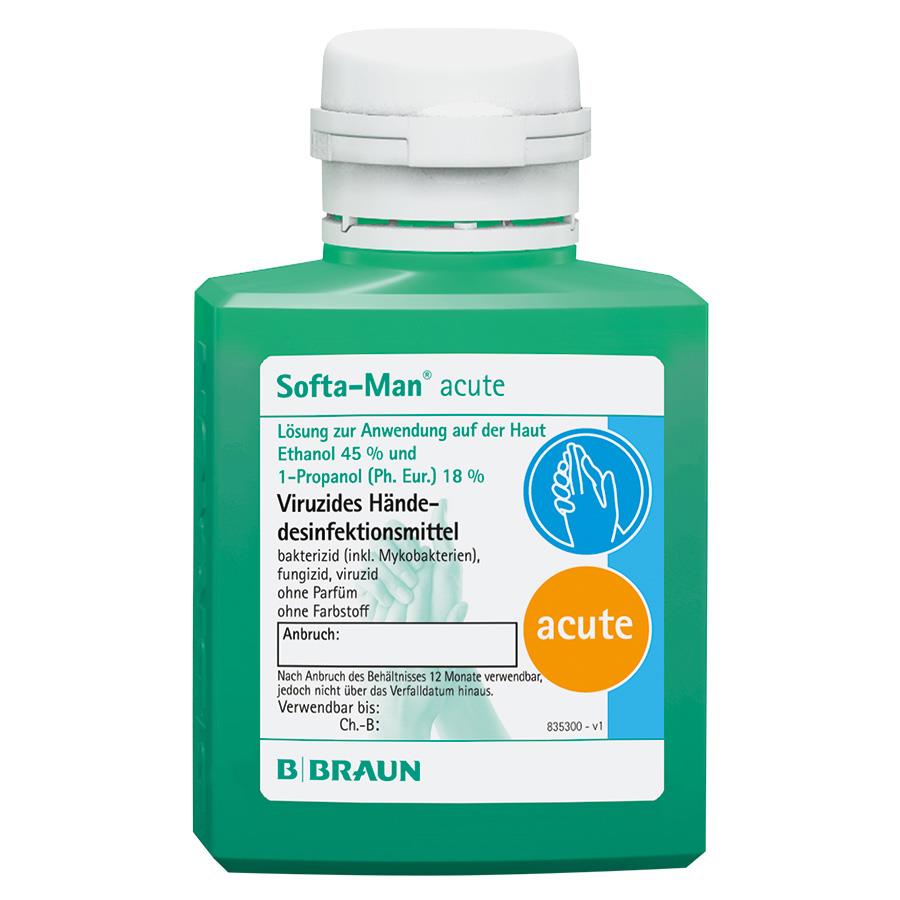 Softa-man acute, Händedesinfektionsmittel, 100 ml Softa-man acute, Händedesinfektionsmittel, 100 ml