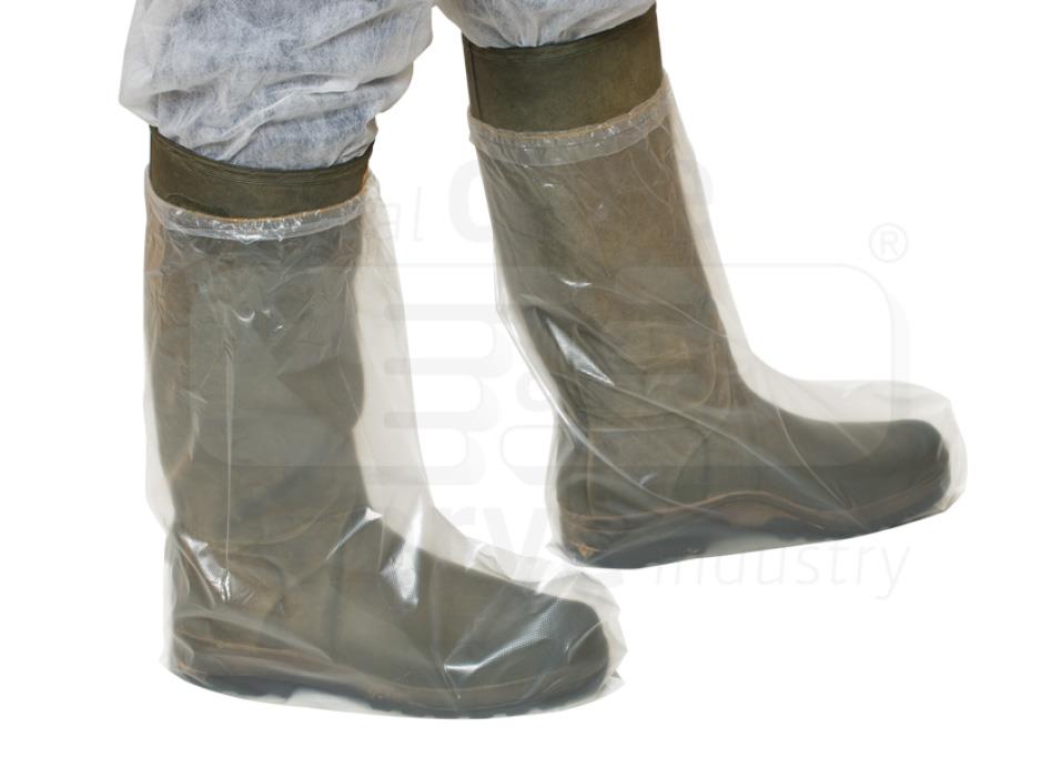 Stiefel- Überzug aus PE 47 x 38 cm 50 Stk transparent Stiefel- Überzug aus PE 47 x 38 cm 50 Stk transparent