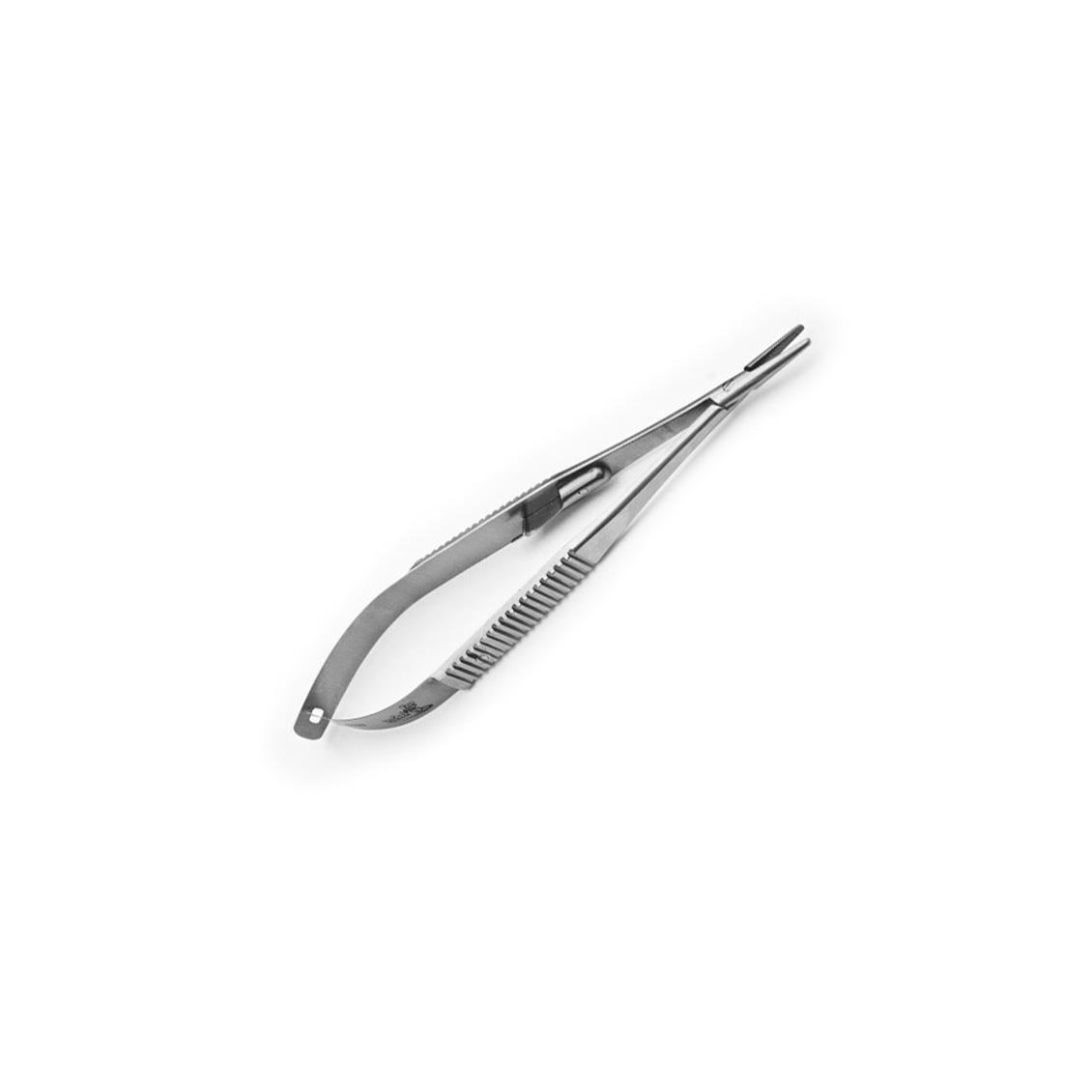 Augennadelhalter Castroviejo mit Sperre 14 cm Augennadelhalter Castroviejo mit Sperre 14 cm