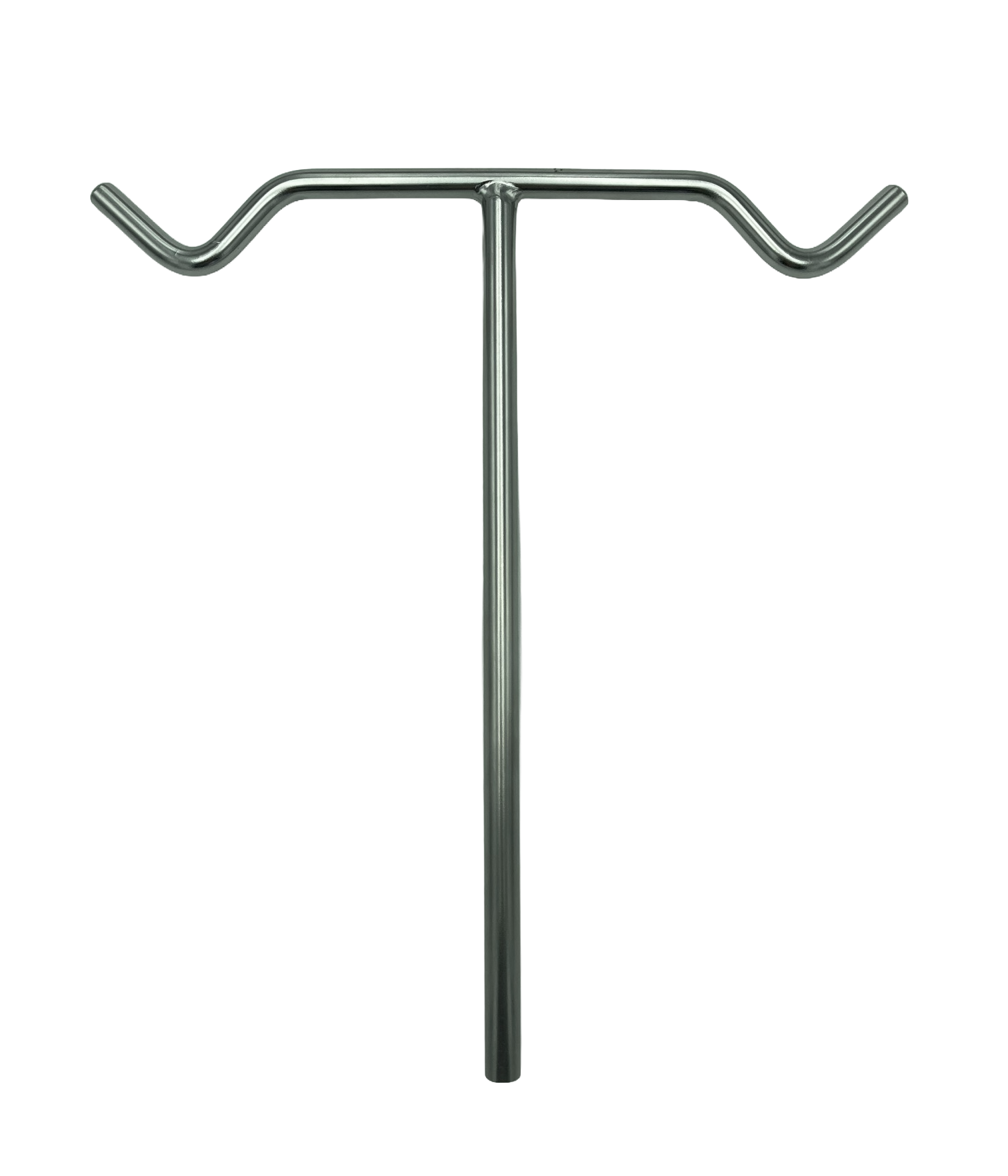 Fahrradständer, gekrümmte Stangen, Metallstange, Stativ, T-Form