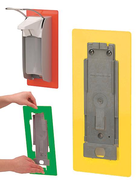 Wandspender PLUS ELS Langarmhebel 500 ml A/K mit Kunststoffpumpe Wandspender PLUS ELS Langarmhebel 500 ml A/K mit Kunststoffpumpe