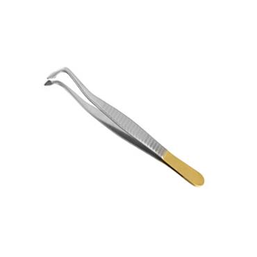 Universal Pinzette anatomisch, 14cm mit TC-Einsatz