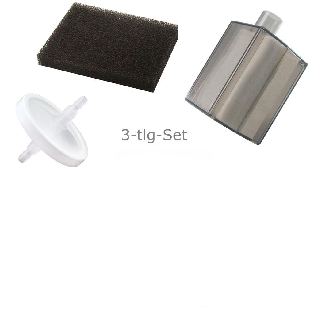 Filterset für Compact 525 (Grobluftfilter, Longlife Filter, Bakterienfilter Ausgang) Filterset für Compact 525 (Grobluftfilter, Longlife Filter, Bakterienfilter Ausgang)