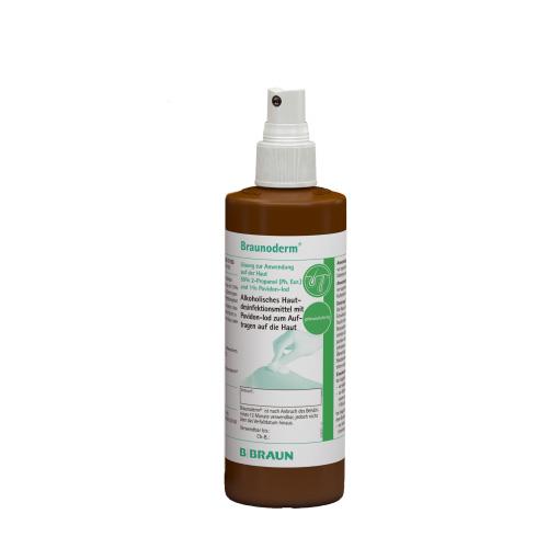 Braunoderm 250 ml Desinfektionsmittel, Sprühflasche Braunoderm 250 ml Desinfektionsmittel, Sprühflasche