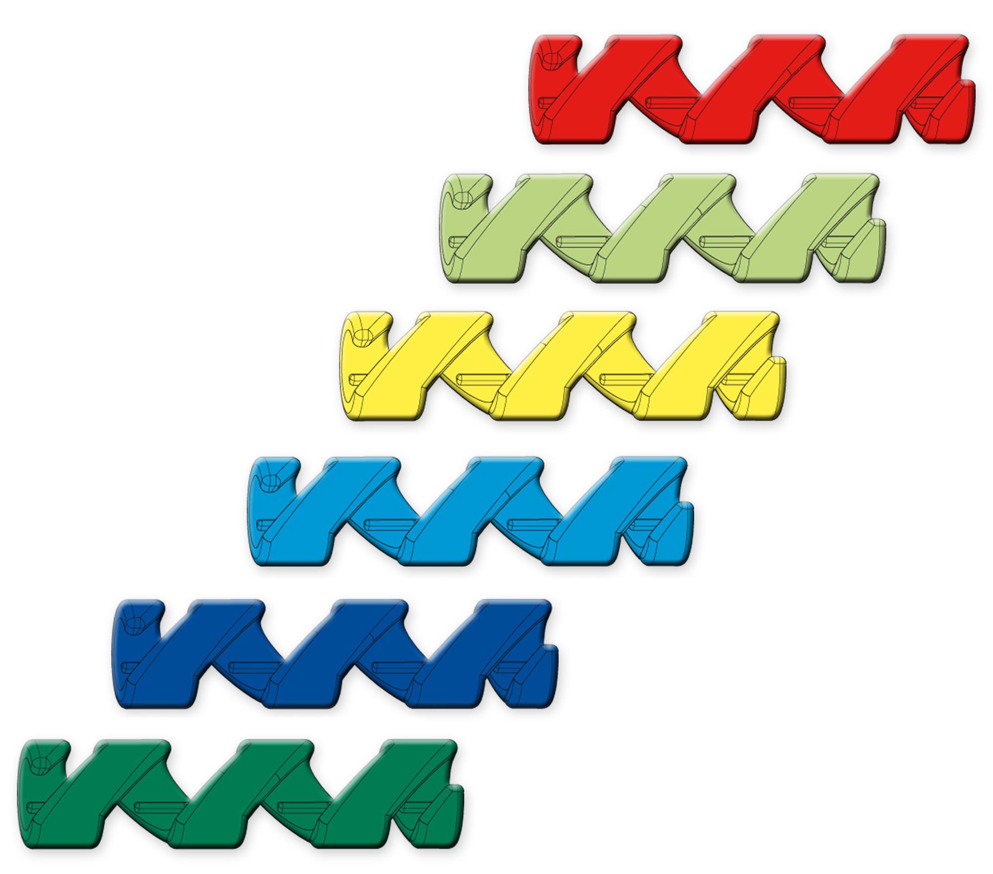 ColourCurls maxi, hellblau, für Ringgriffdurchmesser bis ca 6 mm, zur Instrumentenkennzeichnung, zum Einmalgebrauch, sterilisierbar, Beutel: 500 Stück ColourCurls maxi, hellblau, für Ringgriffdurchmesser bis ca 6 mm, zur Instrumentenkennzeichnung, zum Einmalgebrauch, sterilisierbar, Beutel: 500 Stück
