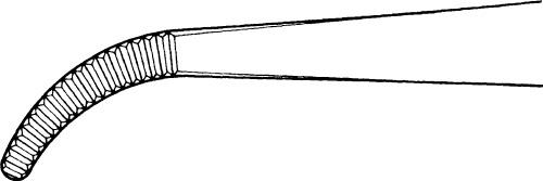 ANAT.PINZETTE MITTELBR.GEB 130MM ANAT.PINZETTE MITTELBR.GEB 130MM