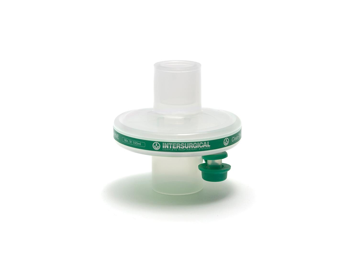 Beatmungsfilter Clear Therm MIDI HME CO2-Port 100 Stück