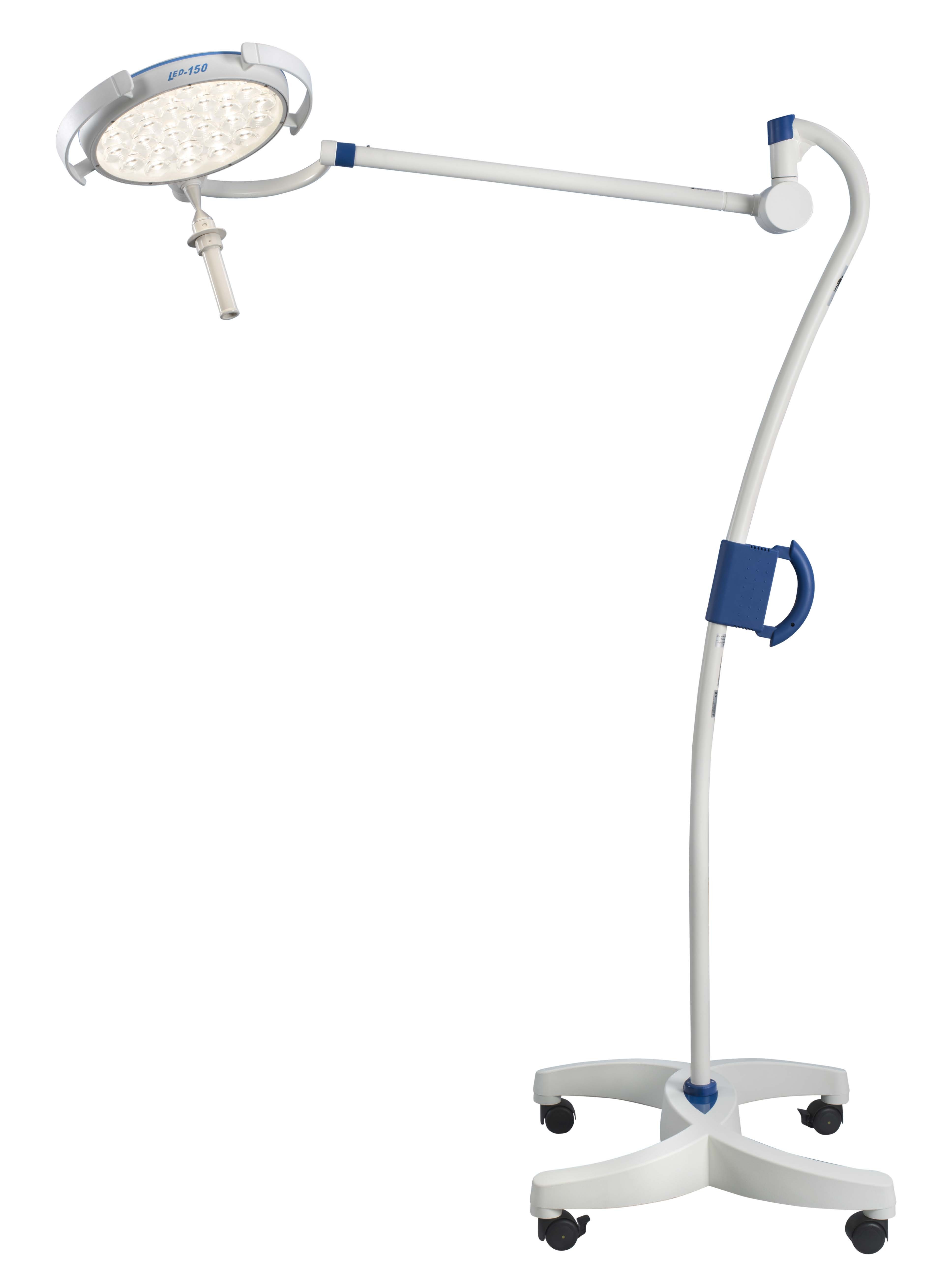 OP-Leuchte, Beleuchtungslampe, Operationslampe, Medizinische Lampe, Rollbarer Stand