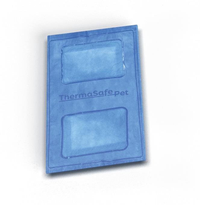 ThermaSafe Pet FORTE selbstheizende Wärmedecke Größe XS, 270 x 470 mm [15 Stück]