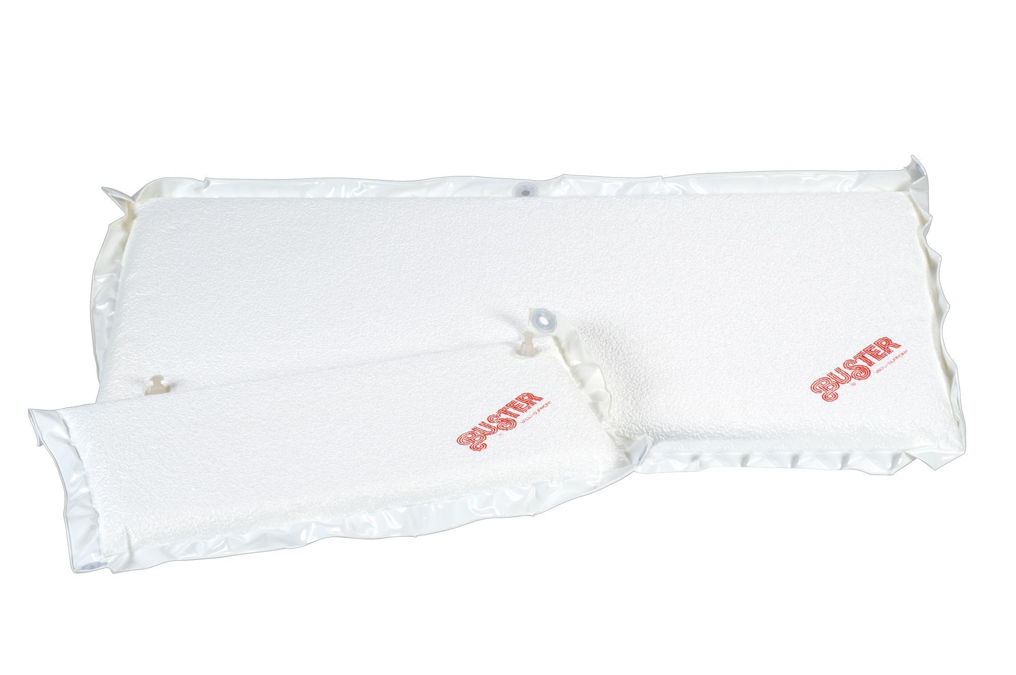 Vakuummatratze BUSTER 30x60 cm weiß Kissen, Dekoration für Zuhause