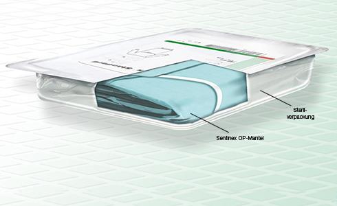 Sentinex OP-Mantel Basic, SMMS, ohne Einschlag, 150cm, 40 Stück Sentinex OP-Mantel Basic, SMMS, ohne Einschlag, 150cm, 40 Stück