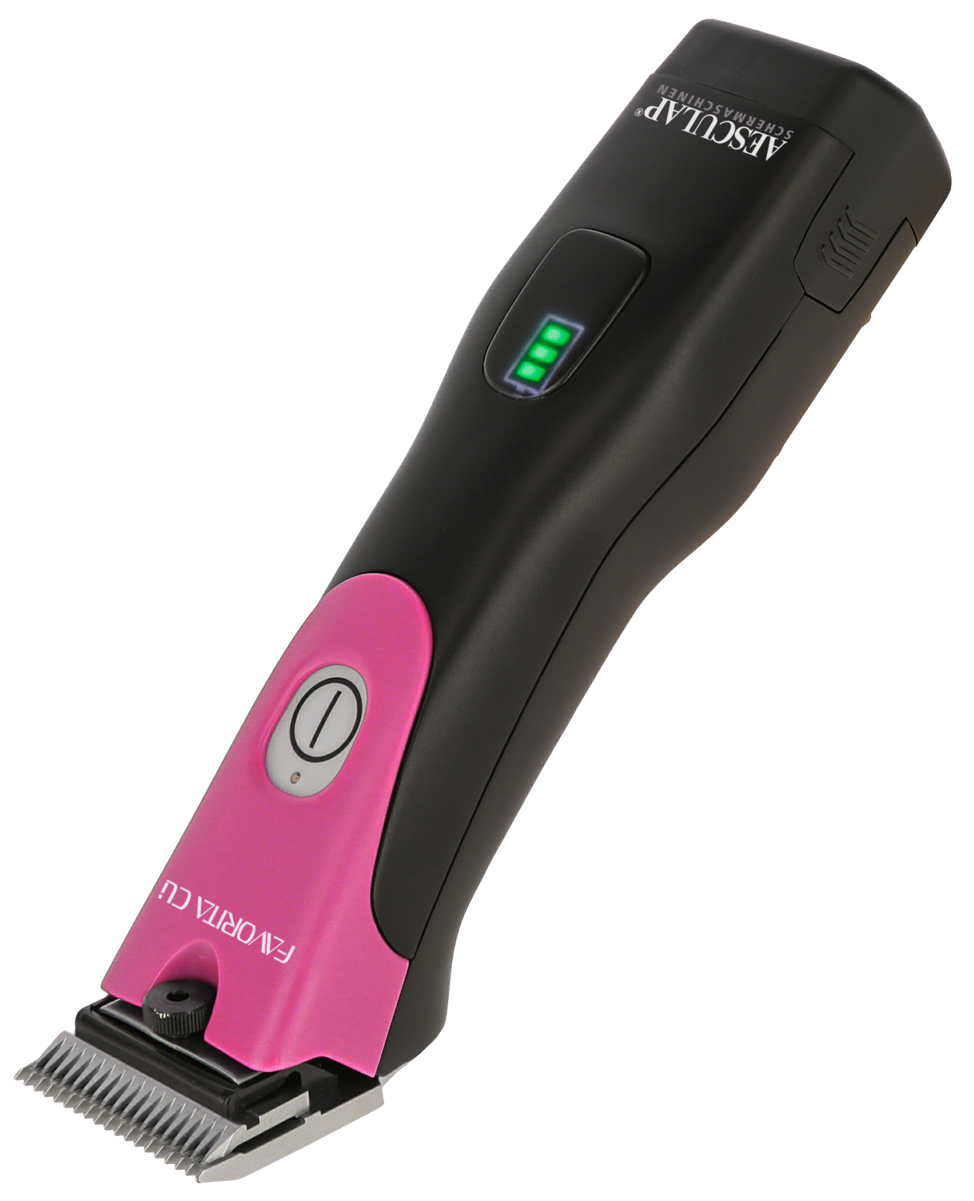 Haarschneider, Batteriebetrieben, Trimmer, rosa, Klingenstab