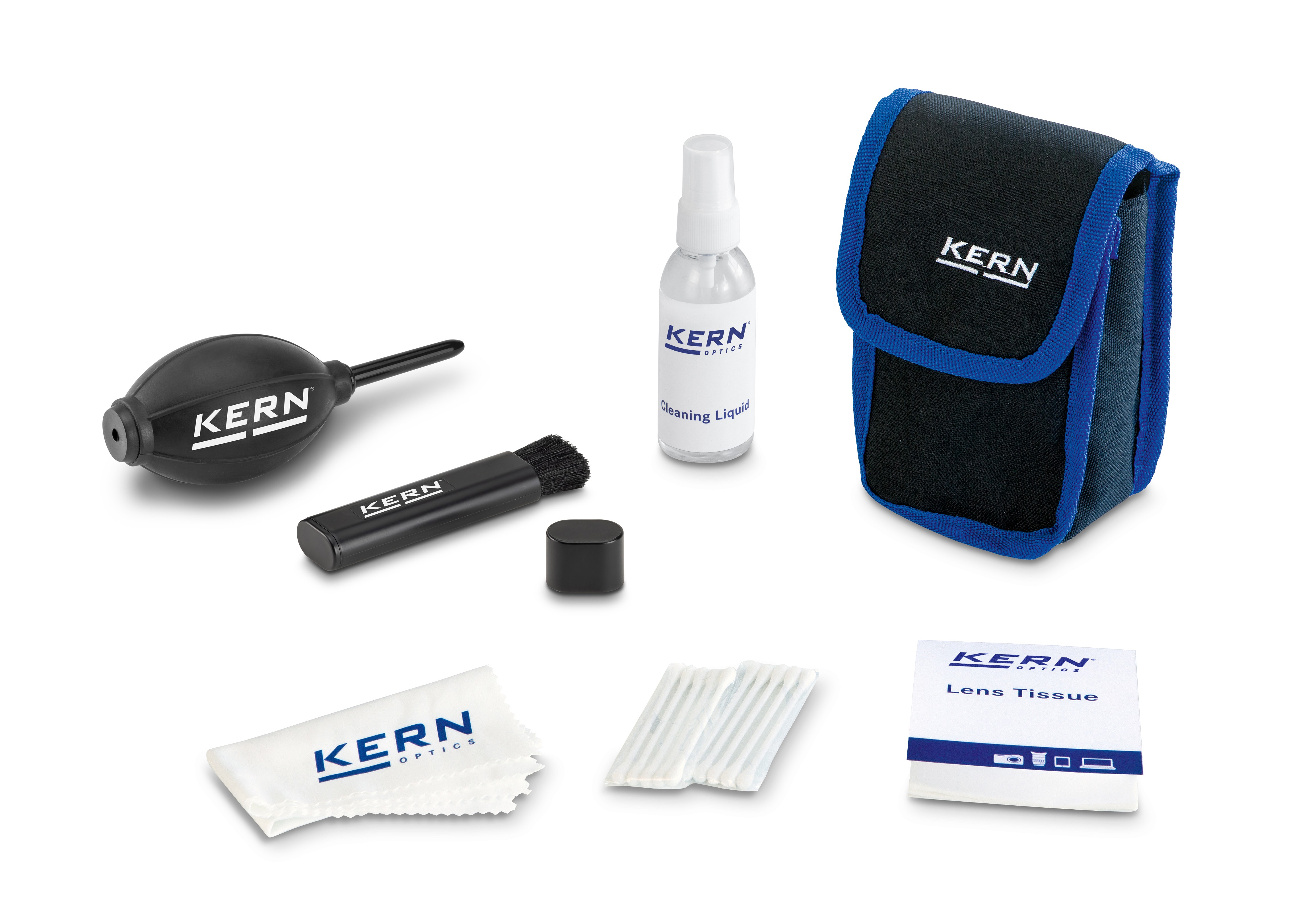 Teleskop-Reinigungsset, Optik-Reinigungsmittel, Reinigungsflüssigkeit, Brillenputztasche, Pflegeset Zubehör