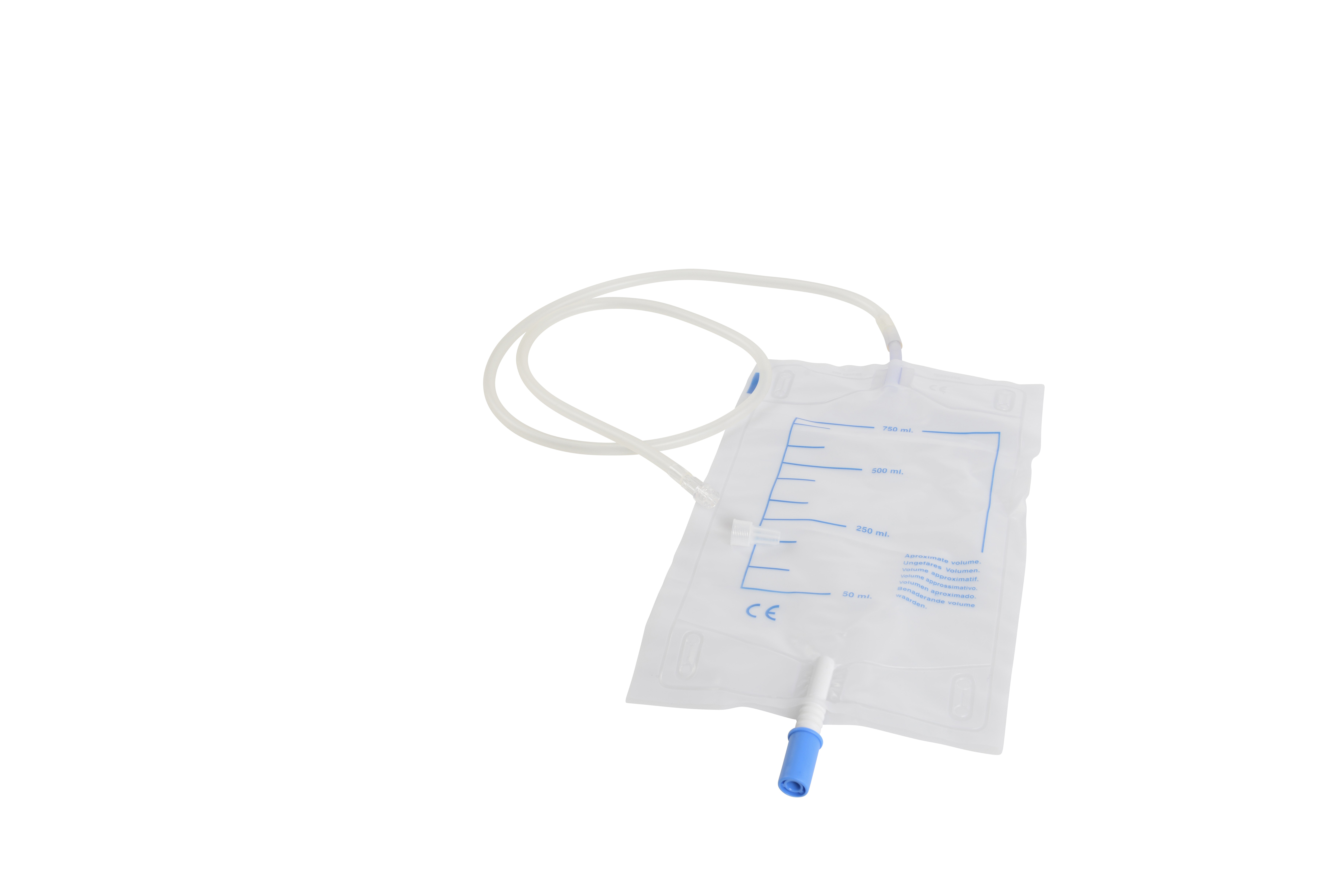 Urindbehälter, Urinbeutel, Stuhlbeutel, Medizinische Tasche, Beutel mit Schlauch