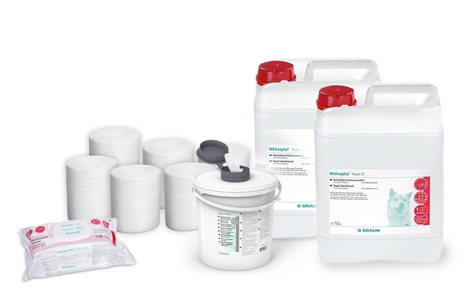 Aktionsset Desinfektionseimer B.Braun Produkte Aktionsset Desinfektionseimer B.Braun Produkte