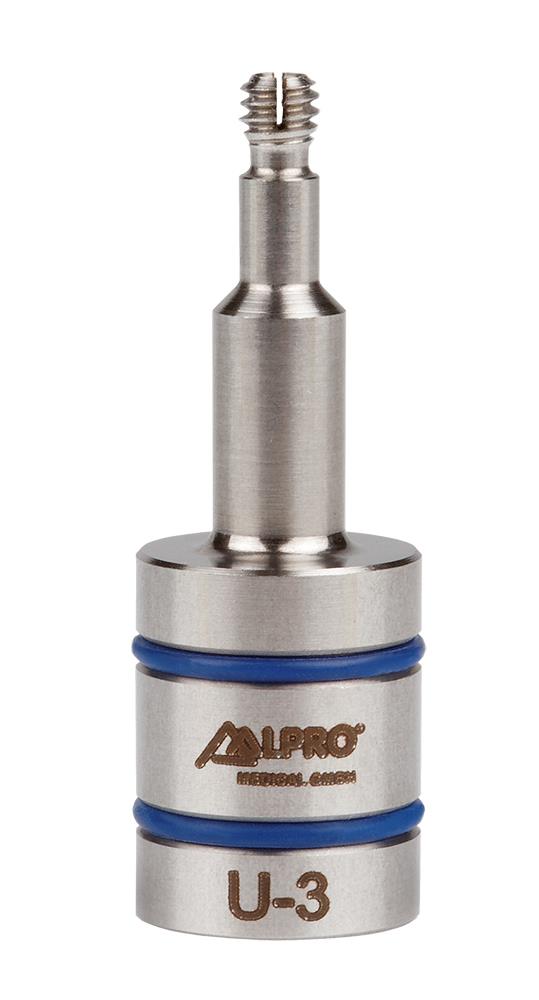Adapter U-3 zur Reinigung von für Scalerspitzen Innengewinde NSK Adapter U-3 zur Reinigung von für Scalerspitzen Innengewinde NSK